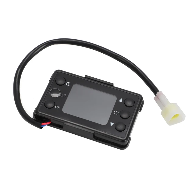 Webastoエアヒーター用LCDモニタースイッチ,リモコン