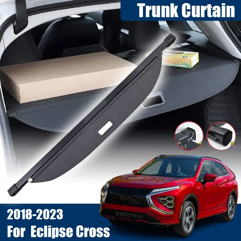 Intrekbare Kofferbakafdekking Voor Mitsubishi Eclipse Cross (2018-2022) – Privacy Scherm, Waterdicht – Eenvoudige Installatie