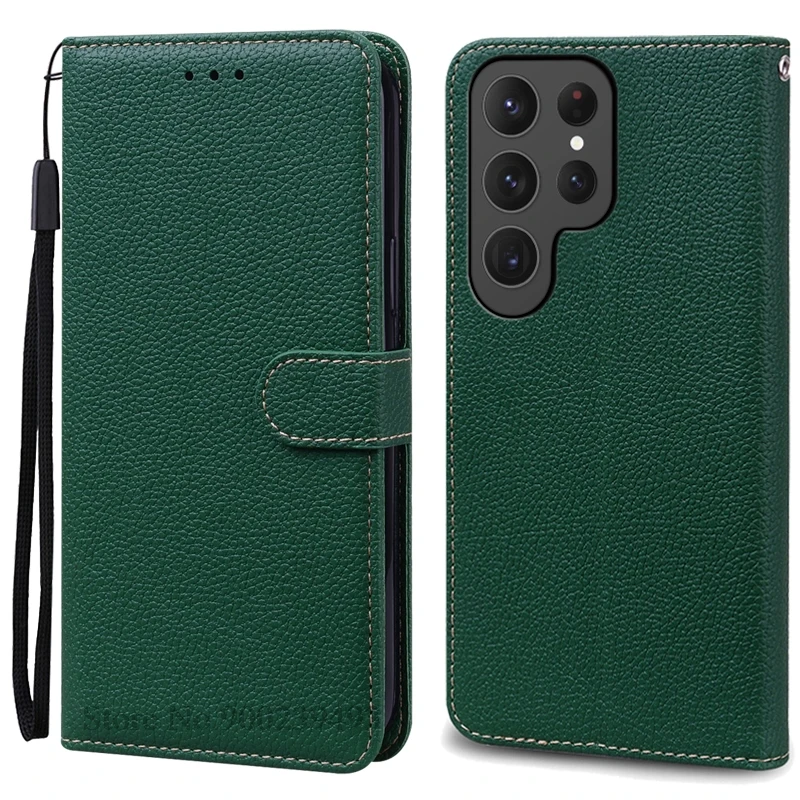 Leather Wallet Flip Case | Luxurious Book Cover Coque s