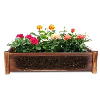 Raised Garden Bed Large Wooden Planter 1