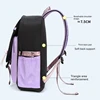 Teenagers Cute Schoolbag Shoulder Backpack Nylon Fabric Girls, Large Capacity Splash-Proof 6