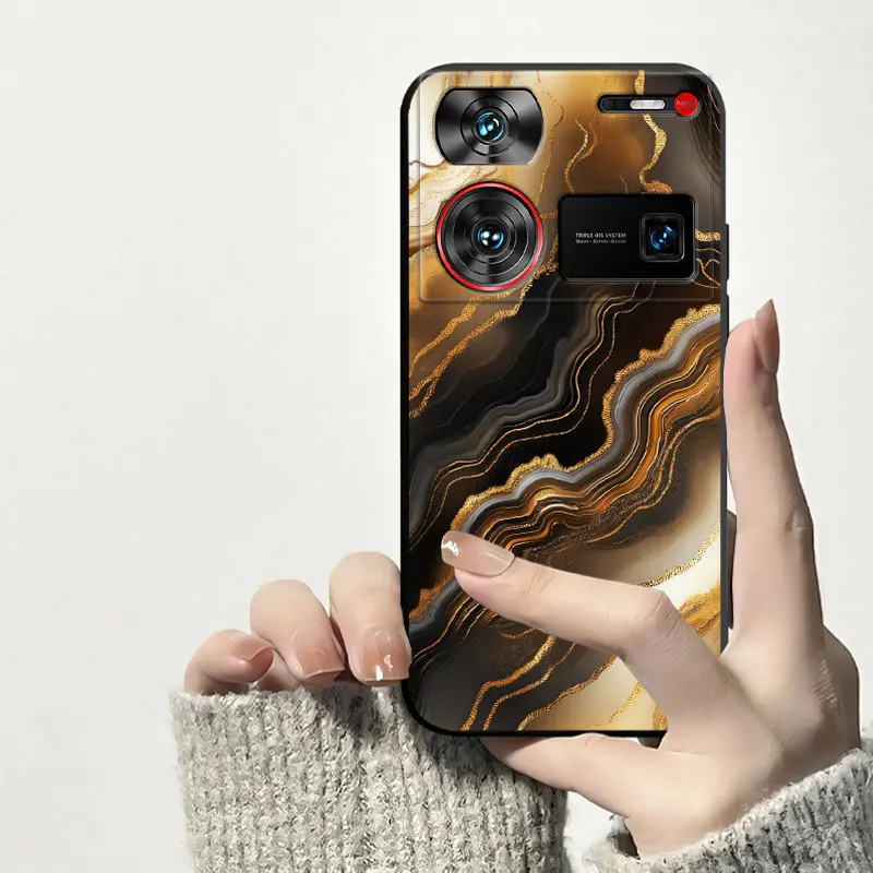 Shockproof Soft Silicone TPU Phone Case with Cat and Dog Design - Back Cover s