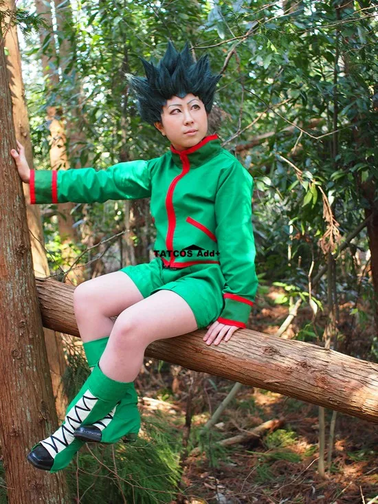 Anime Gon Freecss Cosplay Costume Custom sizes - AliExpress
