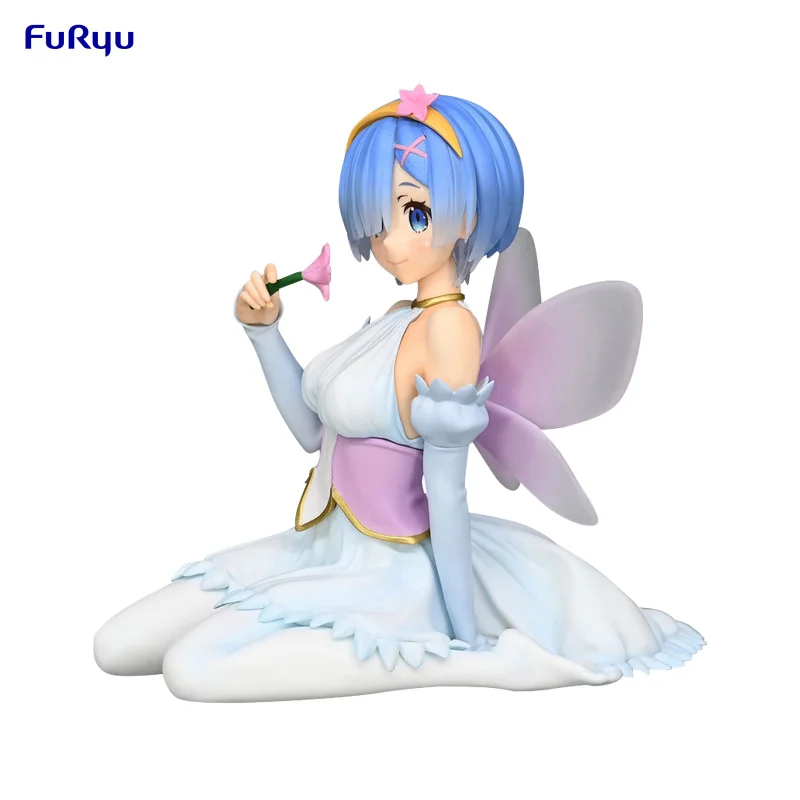 

Фигурка фиксатора FuRyu «лапша», «Re:ZERO Start Life in other Rem Flower», Сказочная аниме экшн-модель, коллекционные игрушки в подарок