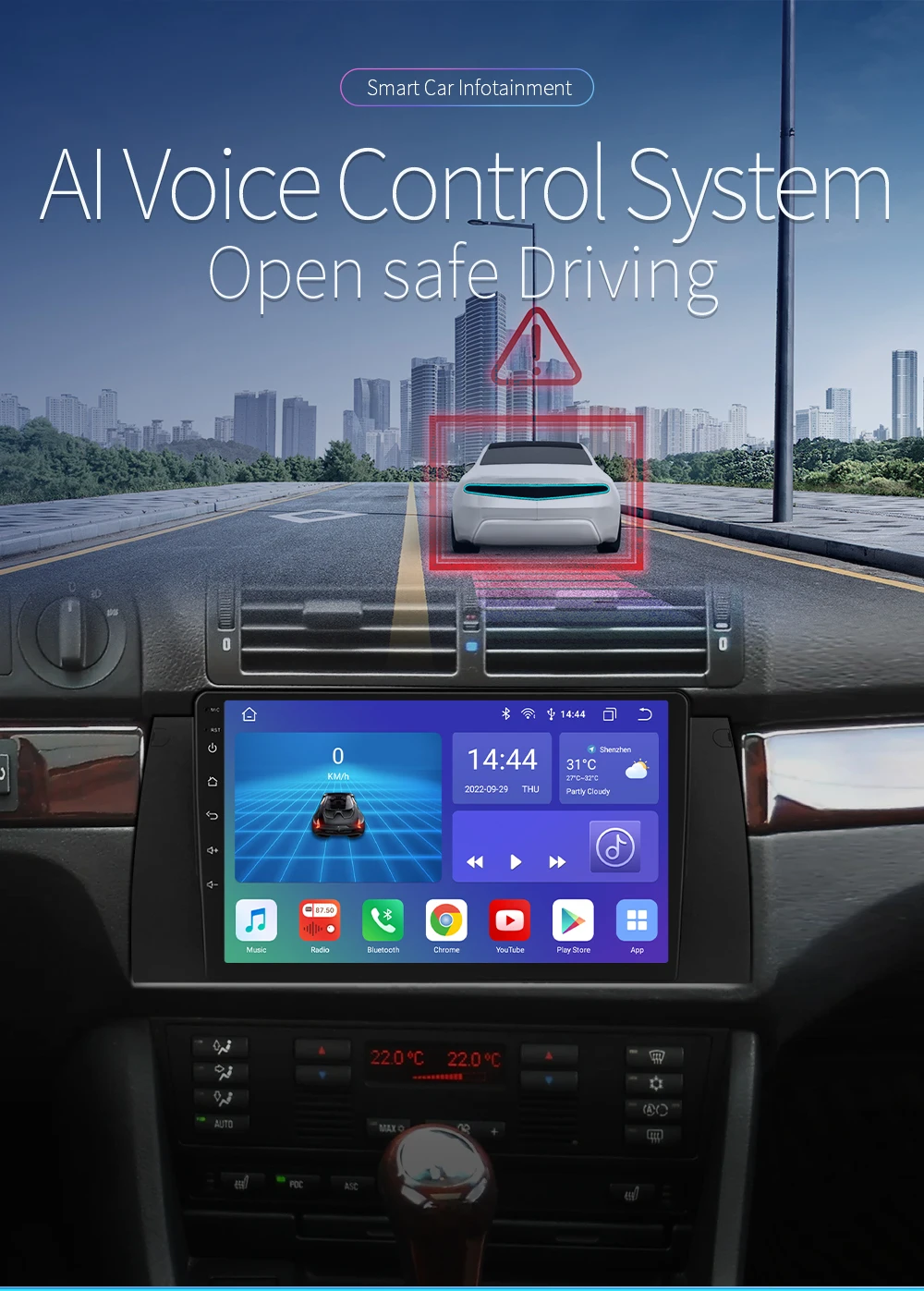 2din android 13 autoradio für bmw 5 e39 1995-2003 e53 x5 m5 carplay 4g auto multimedia gps intelligenter bildschirm 2din autoradio – Detail 2