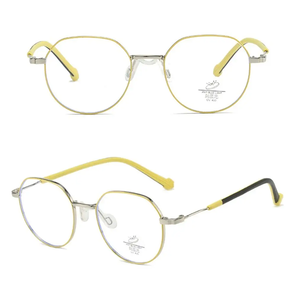 Children Boys Girls Eye Protection Computer Ultra Light Frame Kids Glasses Anti-blue Light Comfortable Eyeglasses