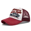 2024 New Fashion Meshed Baseball Cap For Women Men Unisex Letter Embroidery Hip Hop Snapback Caps Adjustable Outdoor Hat 3