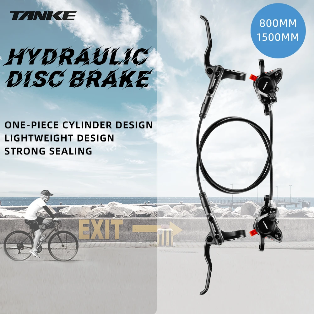 SHIMANO Kit de frenos hidráulicos bicicleta de montaña, Kit de frenos de disco de aceite para MT200, con ant grueso, MT315| | - AliExpress