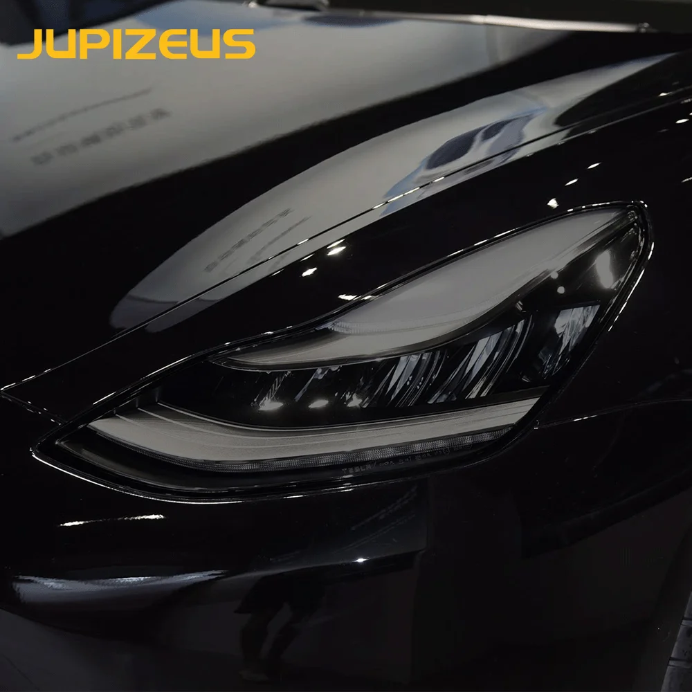 Für Tesla Model 3 2020-2023 Unsichtbare Auto-Folierung TPU-Film Scheinwerfer-Tönung Innenausstattung Auto-Modifikationszubehör – Detail 7