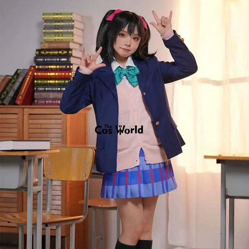 Love Live 9 Characters Pleated Skirts JK School Uniform Anime Cosplay Costumes 3