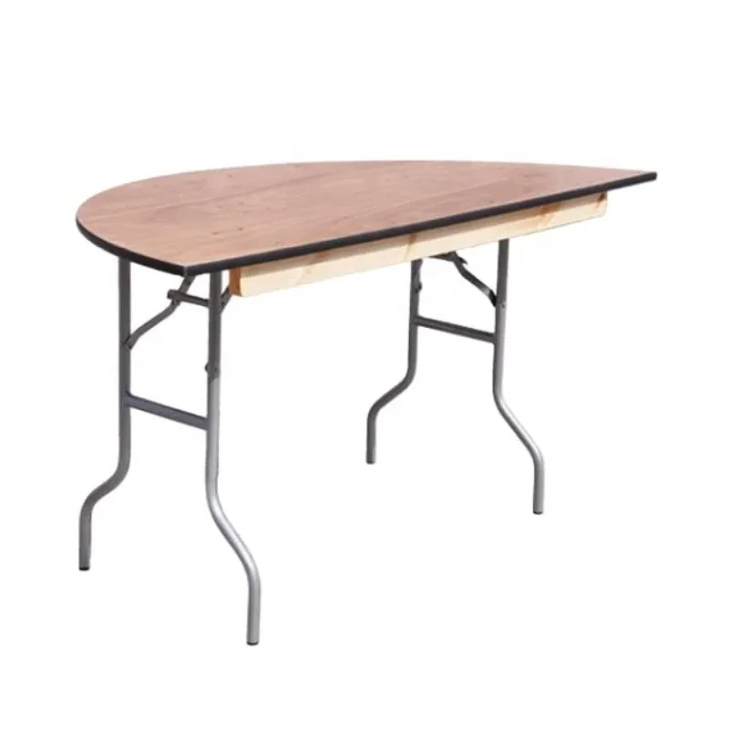 

Особый дизайн, лидер продаж, популярные легкие банкетные столы, складные столы, полулунный круглый стол