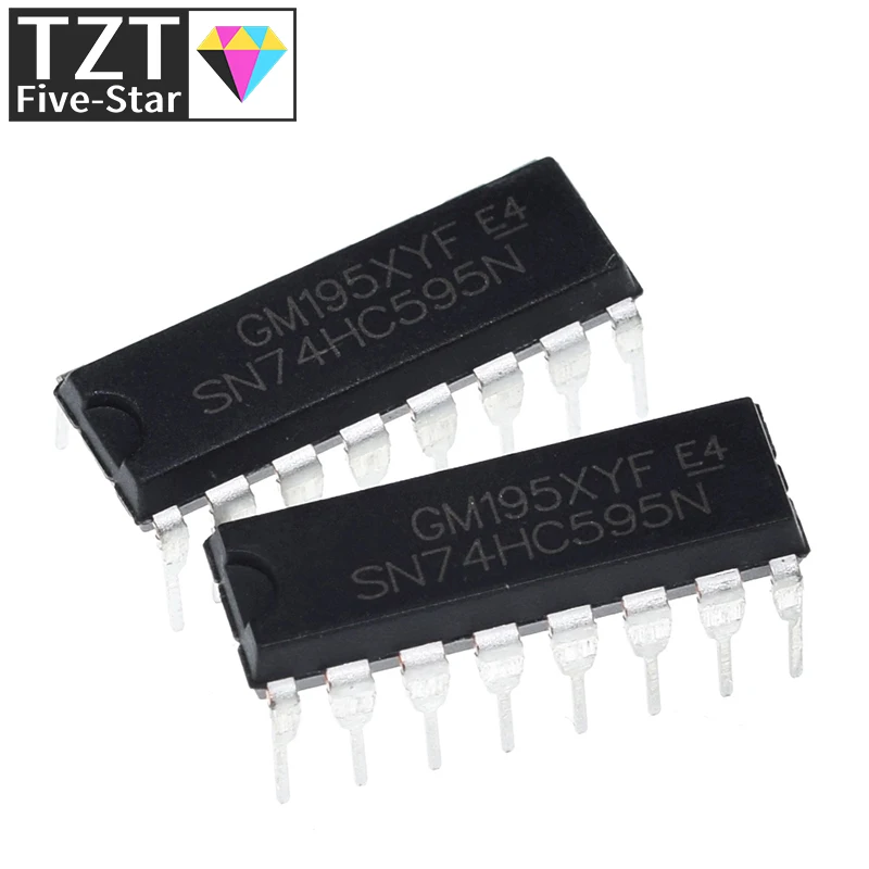 TZT 10/30PCS Spannungsregelungsmodul SN74HC595N SN74HC595 74HC595N 74HC595 – Detail 1