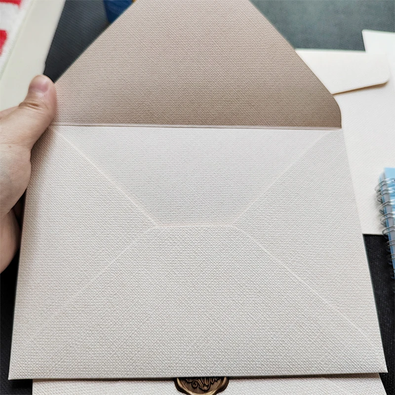 10pcs/lot High-grade Envelopes for Wedding Invitations Business 250g 17.5x12.5cm Texture Paper Stationery Supplies Storage Bag