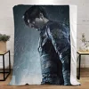 Leon Kennedy Microfiber Blanket King Size Fluffy Soft Blankets Characters Luxury Bedding Interior for Home Beach Towel Bed Throw 3