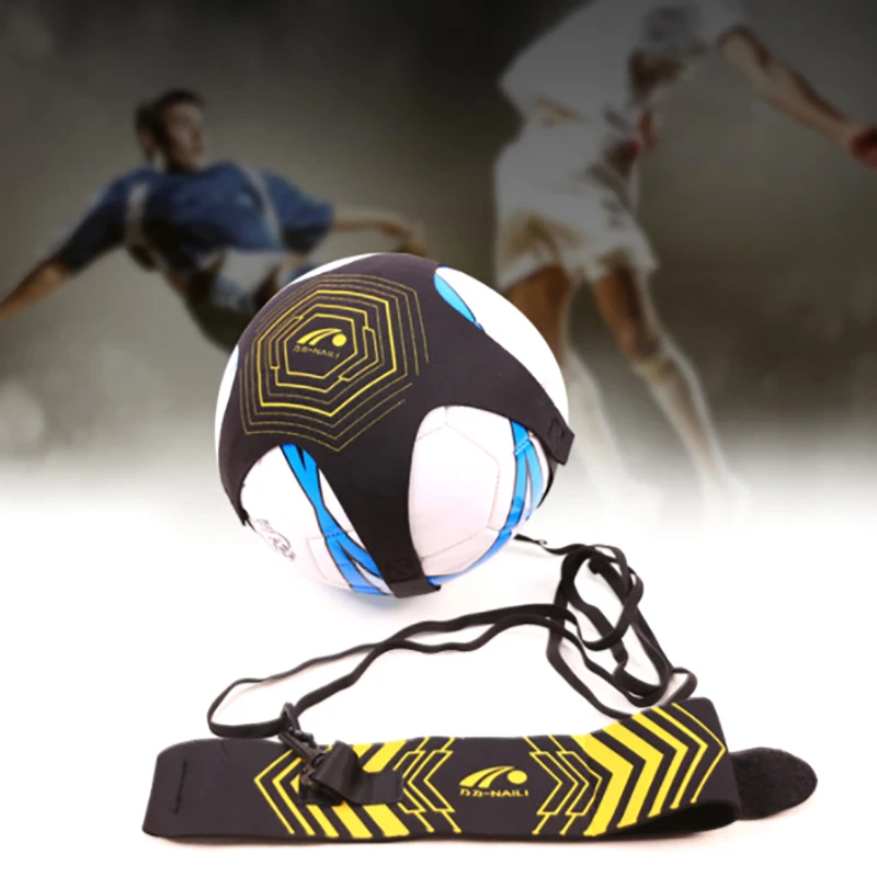 

Soccer Ball Juggle Bag Children Auxiliary Circling Waist Training Belt Soccer Kick Trainer Solo Football Training Equipment