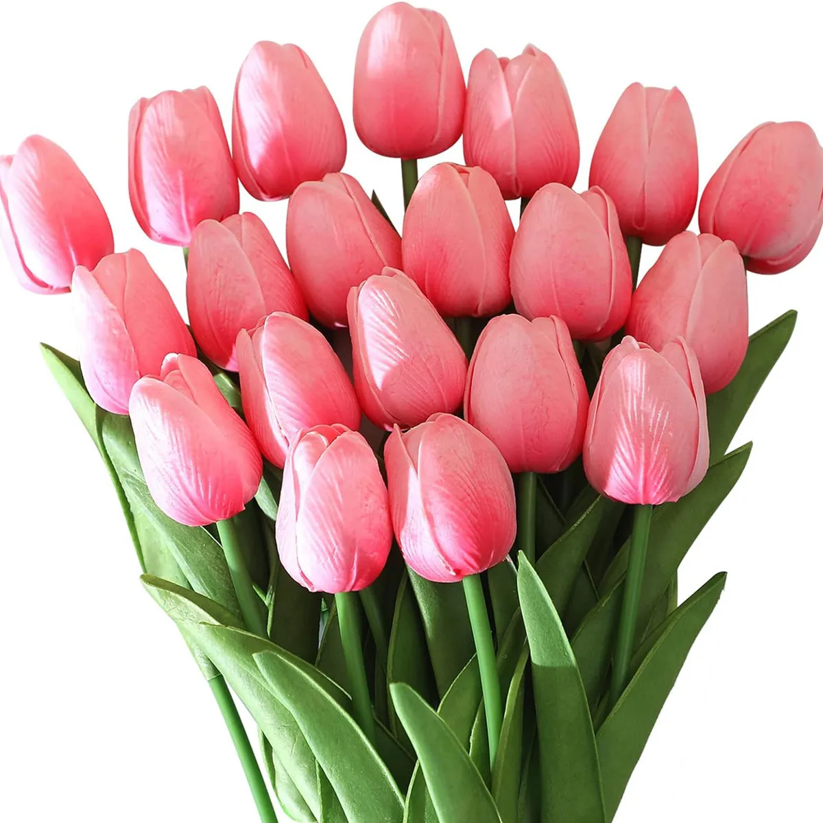 Artificial Flowers Realistic tulip Home decoration Wedding Garden Garland bride Mother's Day Bouquet Diy Gift
