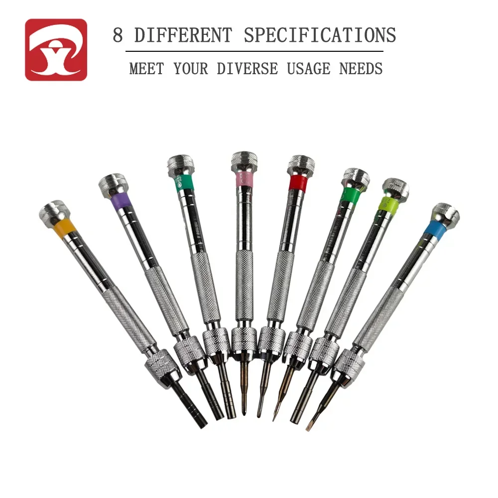 

8 Pcs High Quality Optical Professional Repair Screwdriver Nut Driver Set Easy To Use for Glasses Watches Etc A19M-8