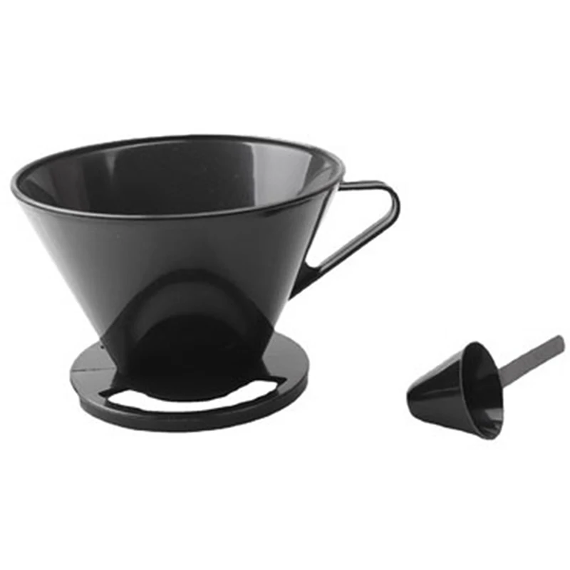 

Reusable Coffee Filter Coffee Cup Dripper Mesh Strainer With Measuring Spoon