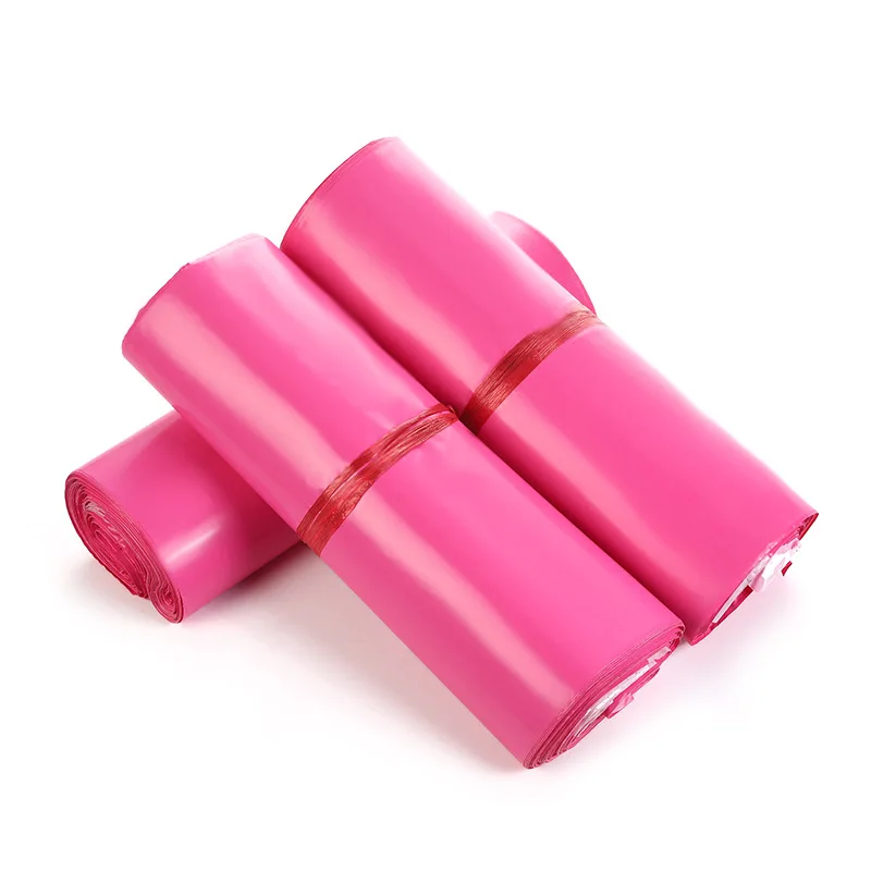 Courier Bag 50Pcs/Lots PE Plastic Self-Seal Waterproof Postal Delivery Package Packaging