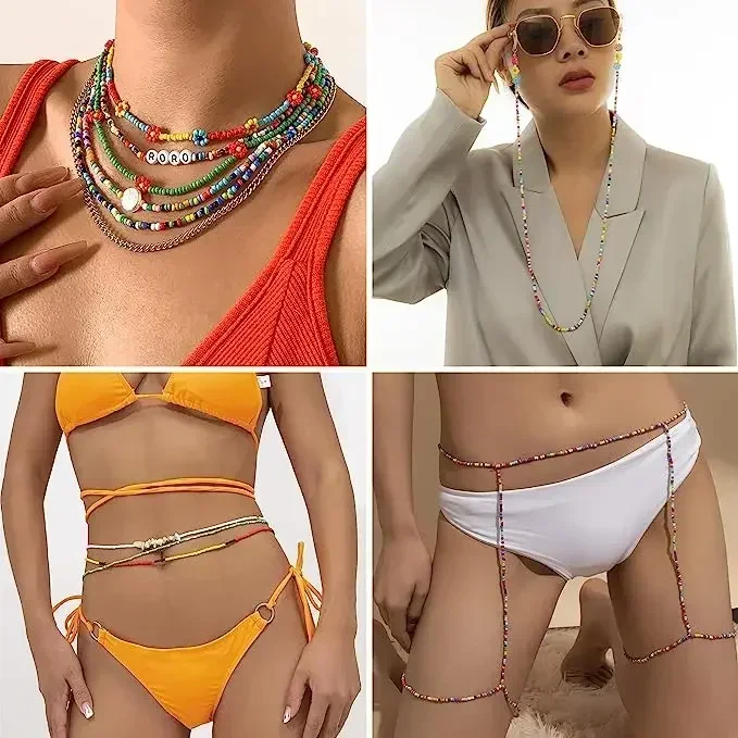 10g 2/3/4mm Czech Glass Seed Beads Small Round Loose Bead For Jewelry Making Bracelet Necklace DIY Craft Accessories