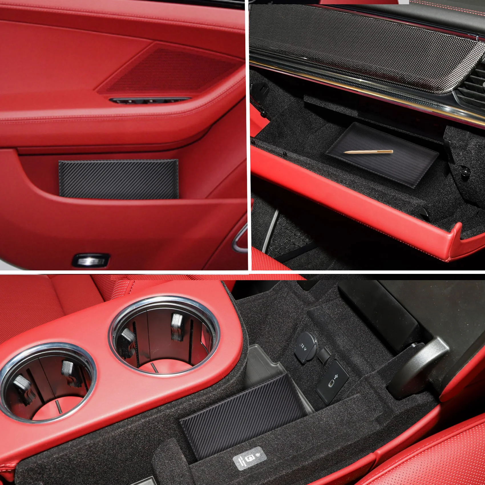 자동차 등록 및 보험 소지자, 차량 글러브 박스 자동차 정리함, 자동 트럭 자동차 비교 액세서리