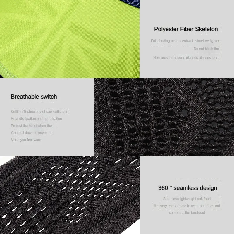 sports visor Elastic Non-slip Headband Outdoor Running Fitness Sweat-absorbent Breathable Anti-perspirant Belt