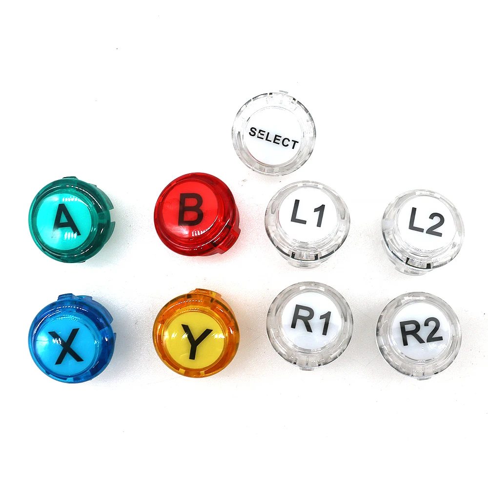 제로 딜레이가 있는 아케이드 USB 보드, 게임기 조이스틱, DIY 지우기 푸시 버튼, 선택 A, B, Y, L1, L2, R1,  R2, PC, PC360, PS3 - AliExpress