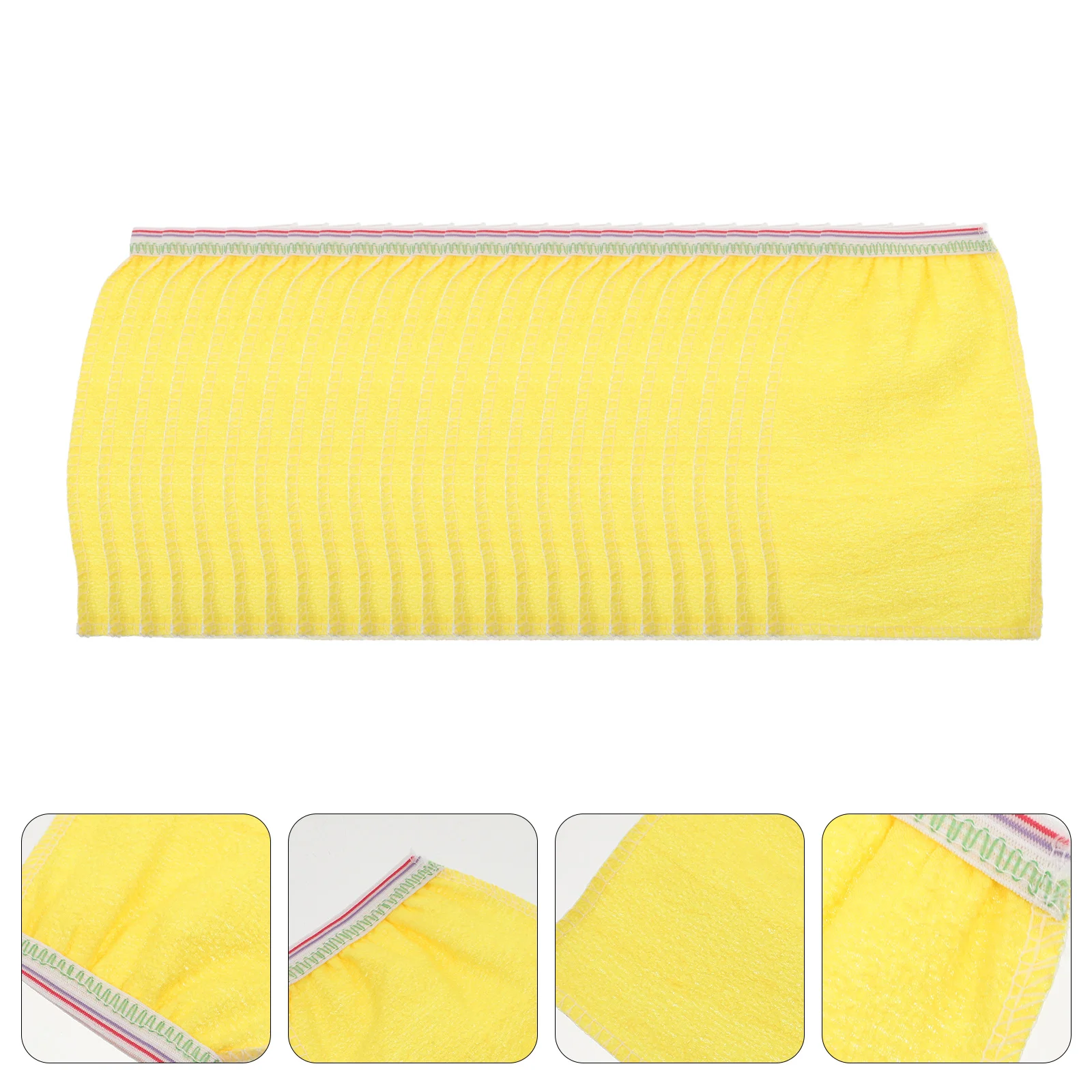 

Beaupretty Disposable Bath Towel Body Scrubs Women Bathing Gloves Loofah Scrubber Cloth Yellow Sponge Shower Towels Body
