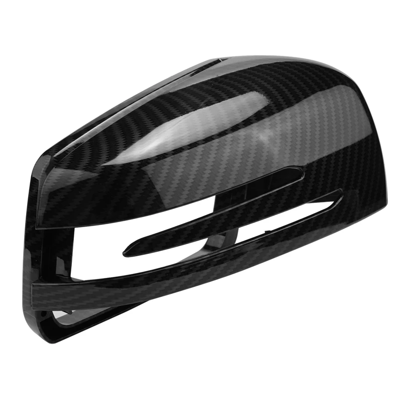 2X Real Carbon For Mercedes Benz A W176 B W246 C W204 E W212 Cla W117 Gla X156 Glk X204 Cls Class W218 Rear View Mirror Cap Cove