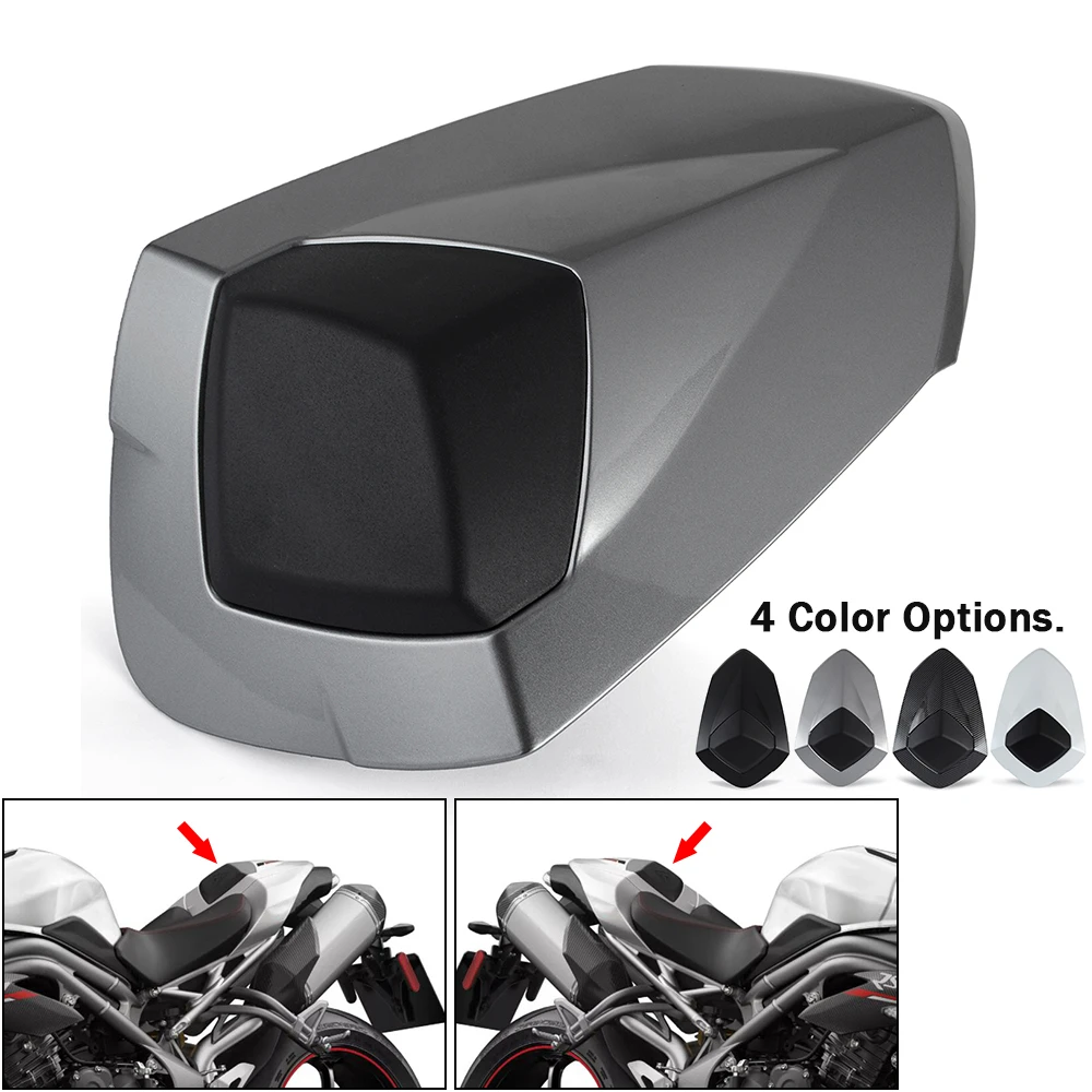 

Motorcycle Rear Passenger Pillion Seat Cowl Fairing Cover For Triumph Speed Triple RS 1050 1050RS 2018 2019 2020 2021 2022