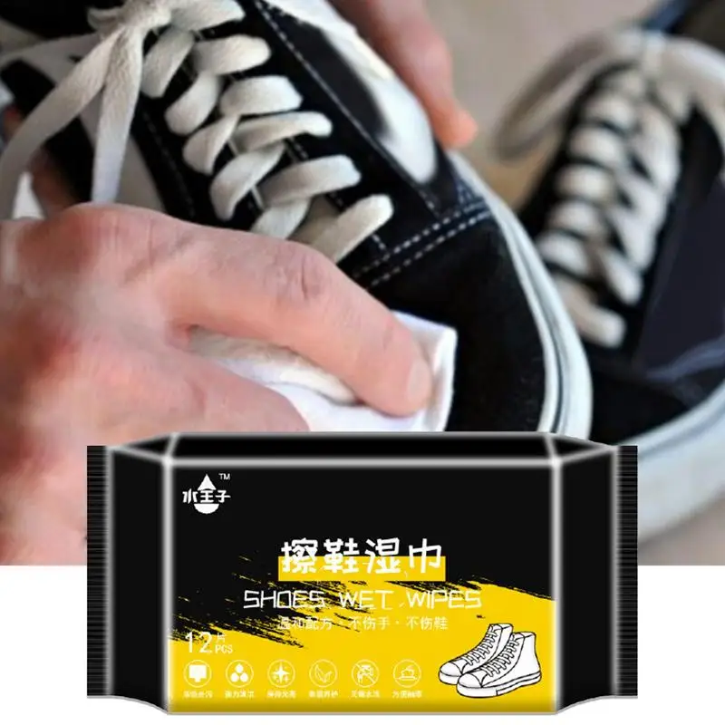 

Quick Wipes For Sneakers Portable Effective Shoe Stain Remover Cleaner Travel Disposable Wet Wipes For Removing Dirt Accessories