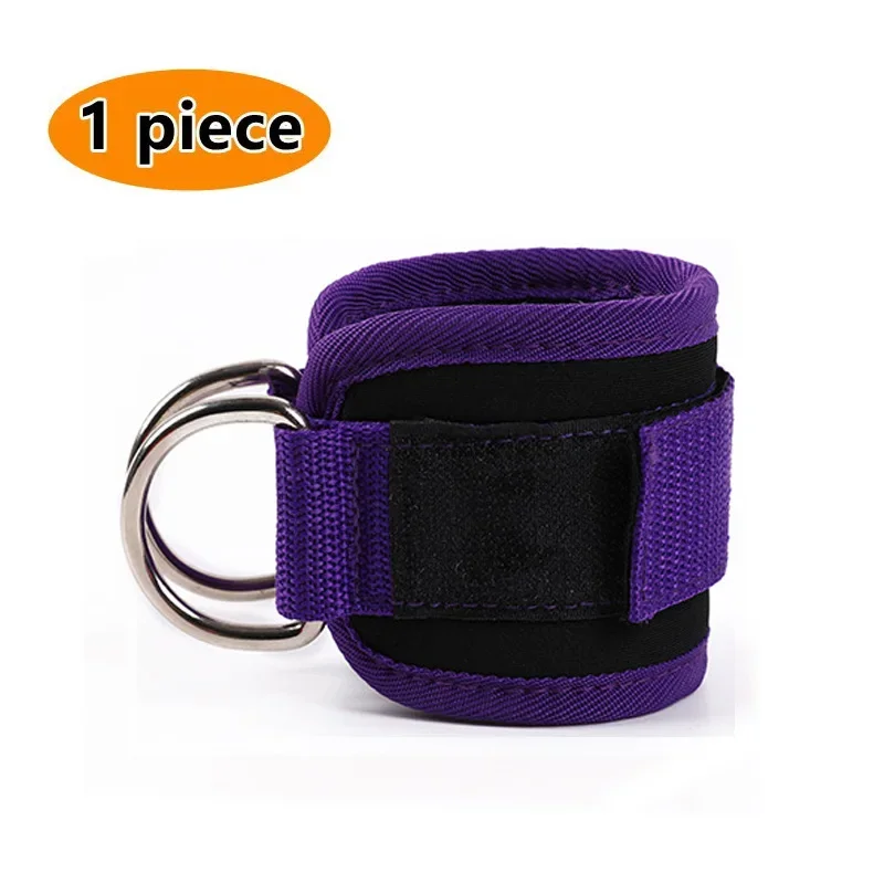 thumbnail image 1 of Cable Ankle Straps Double D-Ring Ankle Cuffs For Gym Workouts Glutes Legs Strength Training Brace Support Sport Safety Abductors, 1 of 10