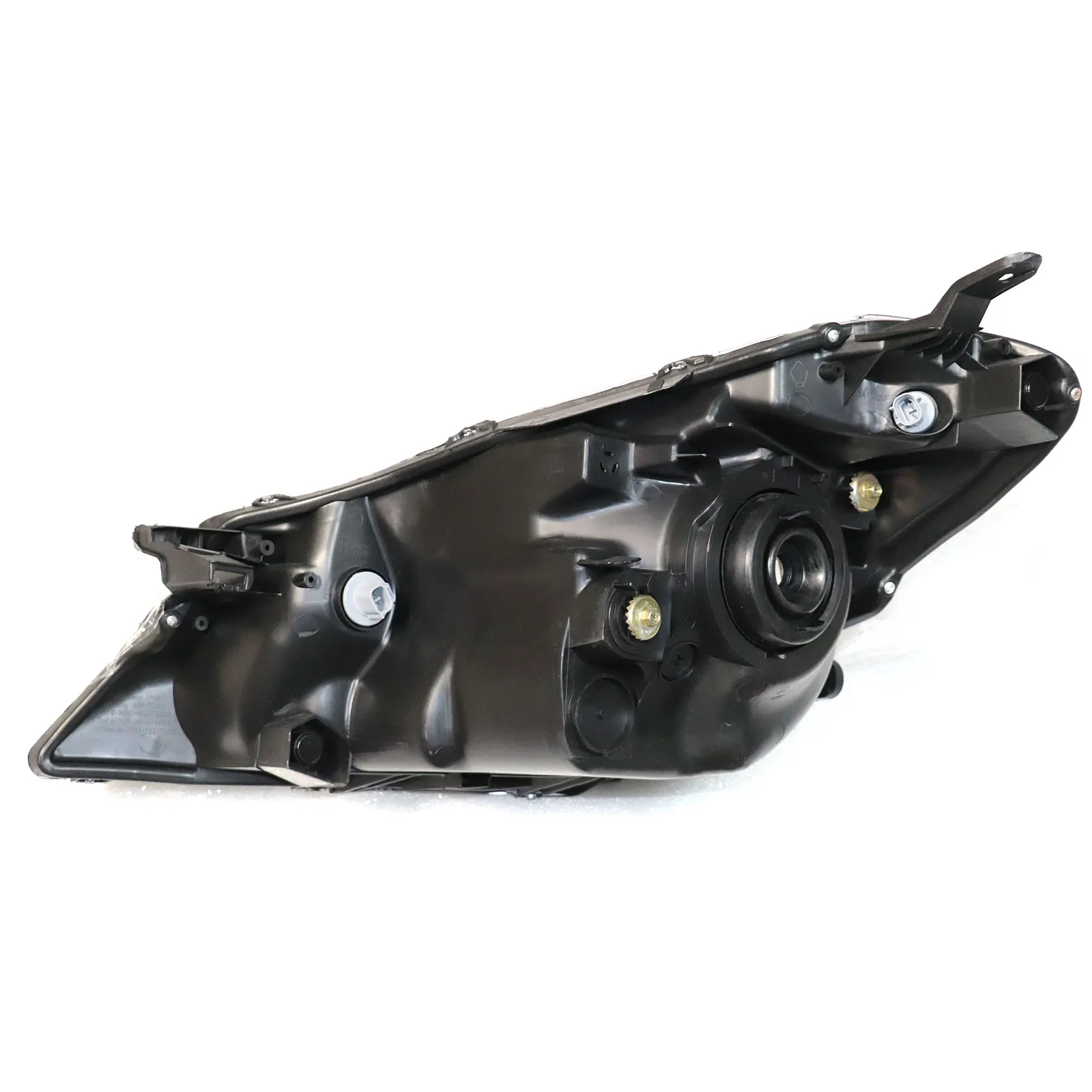 Pair Of Headlights For 2012-2014 Toyota Yaris/Vitz Hatchback - Halogen, Chrome Housing 5 thumbnail image