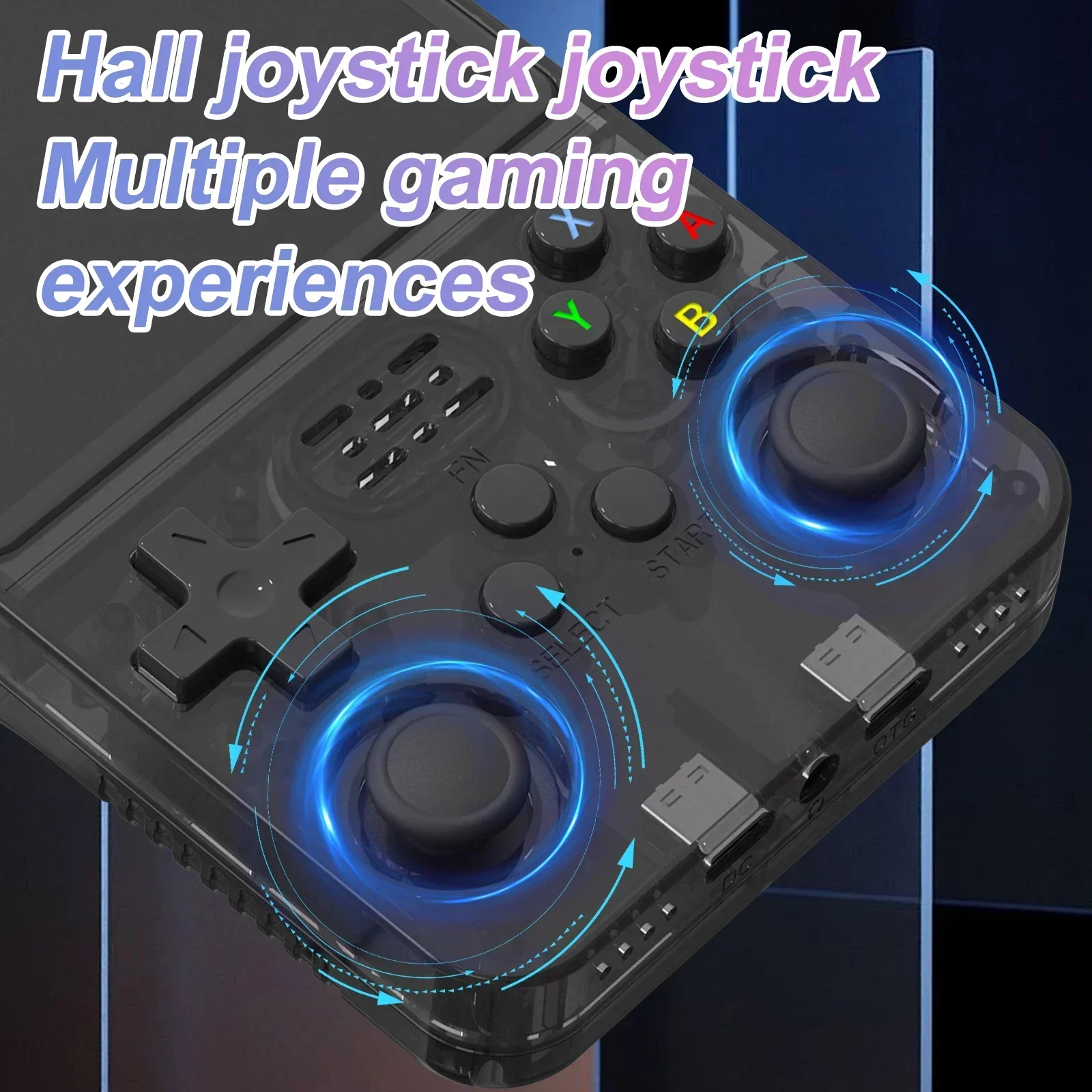 New Open Source Handheld Game Console 3.5Inch 4.0Inch  IPS Screen Video Game Console  Built in 64GB Games S For PS1/PSP/DC 5