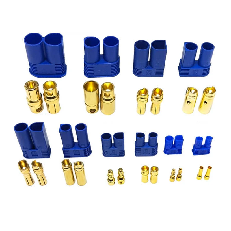Lot de 5 chargeurs RC EC2/EC3/EC5/EC6/EC8 pour modélisme