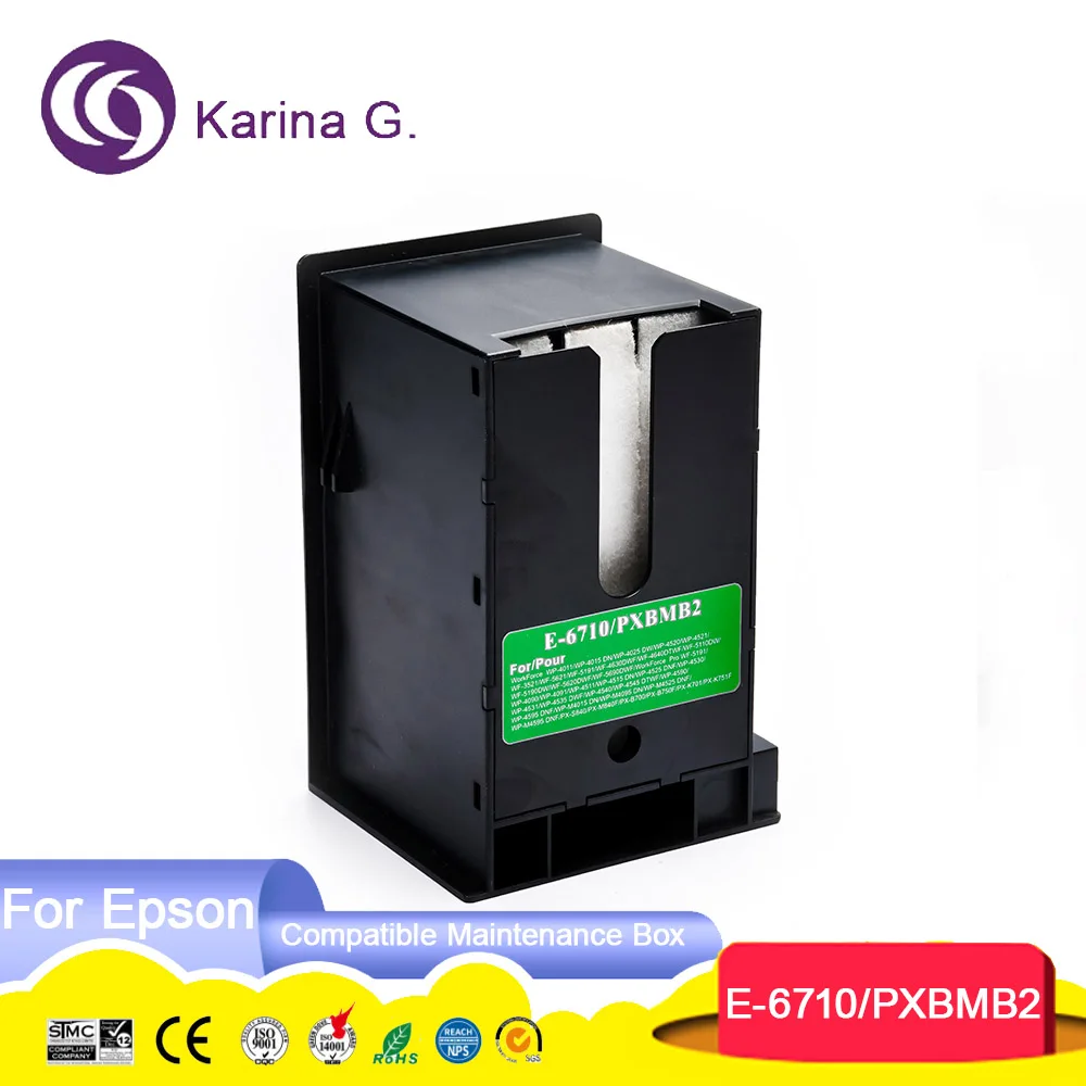 T6710 C13T671000 PXBMB2 Maintenance Box for WF-5110DW/WF-5190DW/WF-5620DWF/WF-5
