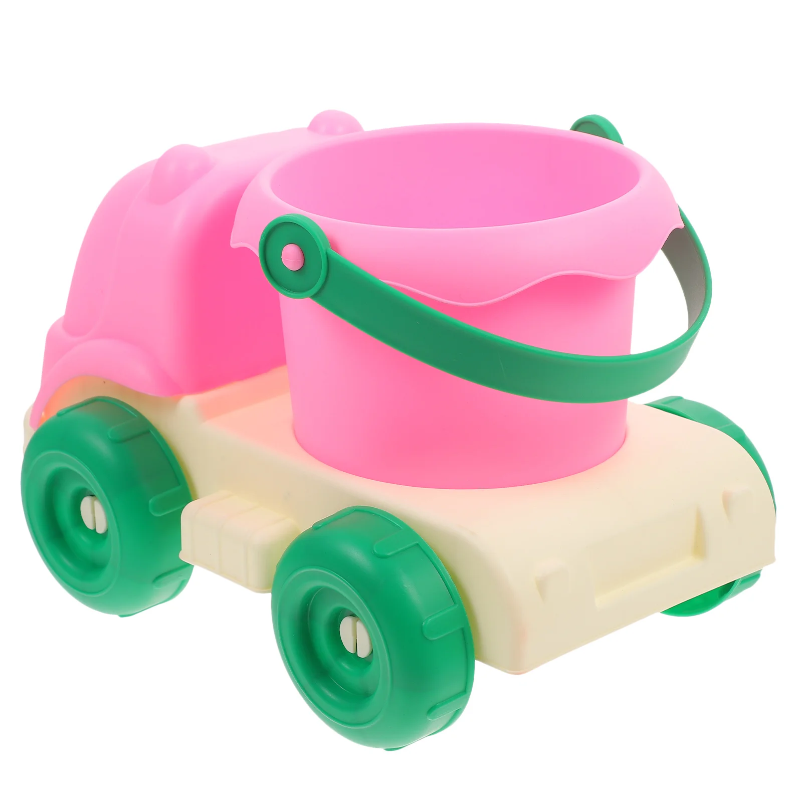 

Beach Toy Car Toys for Kids Small Sand Bucket Truck Body The Outdoor Soft Rubber Multi-use Buckets