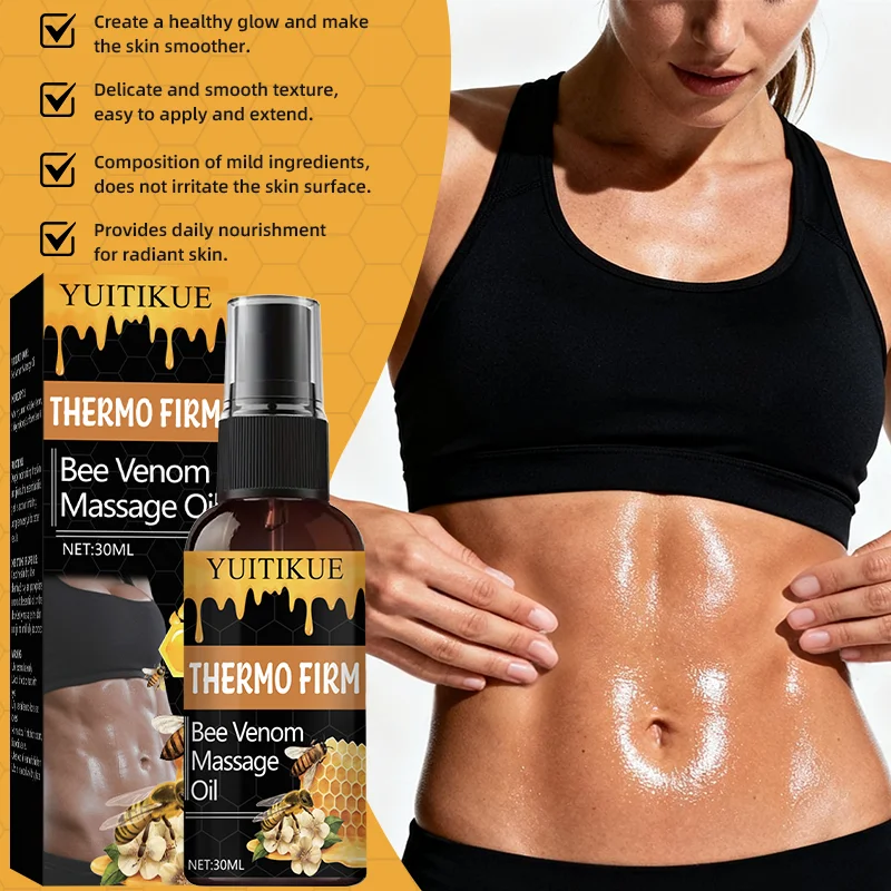 YUITIKUE Firming Bee Venom Massage Oil for joint and muscle relief, barrier-strengthening hydration, and knee body massage