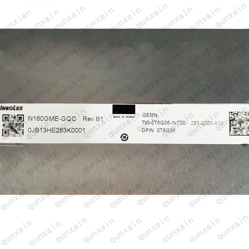 도매 LCD 패널 노트북 모니터 교체 LCD 화면, 40 핀 N160GME-GQC, 16.0 인치 2560x1600