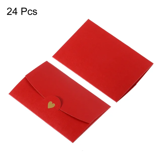Mini Kraft Envelopes 25 Pcs With Blank Cards Heart-Shaped Clasp, 4.1x2.8 Inch, For Gift Cards & Notes No Glue Assembly Envelopes Mini Kraft Envelopes 25 Pcs With Blank Cards Heart-Shaped Clasp, 4.1x2.8 Inch, For Gift Cards & Notes No Glue Assembly Envelopes