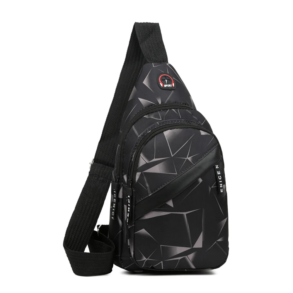Shoulder Crossbody Bag For Men Short Travel Messenger Chest Bag Light Outdoor Sport Recreation Lovers Single Shoulder Bag
