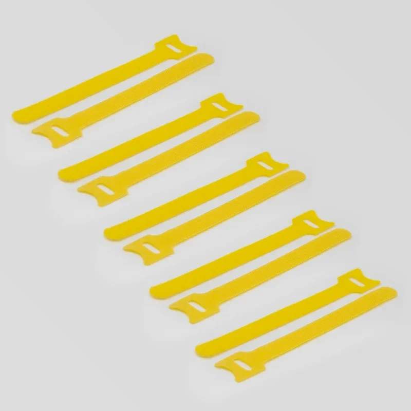 Versatile Reusable Nylon Cable Organizer with Self-Adhesive Straps