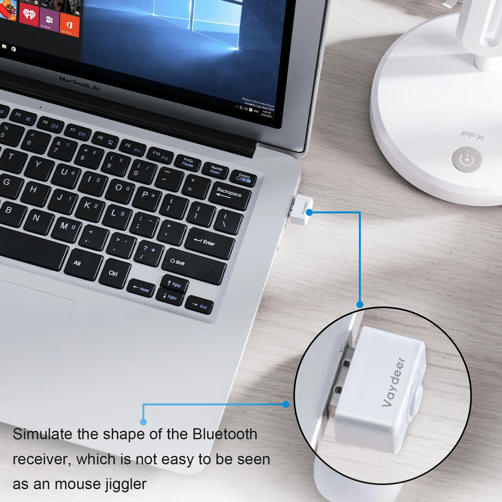 USB Mouse Mover: Prevent Sleep Mode with Multi-Track Simulation Description Image.This Product Can Be Found With The Tag Names Computer Peripherals, Mice Keyboards, Mouse, Mover supports