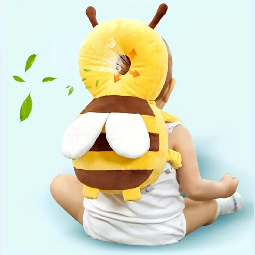 Head Back Protector Baby Protect Pillow Learn Walk Anti Fall Backward Cap Carry Cartoon Kids Safe Bibi baby pillow