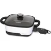 07118 Tuxedo Precision Multi-Cooker Digital Skillet, 12", White 2