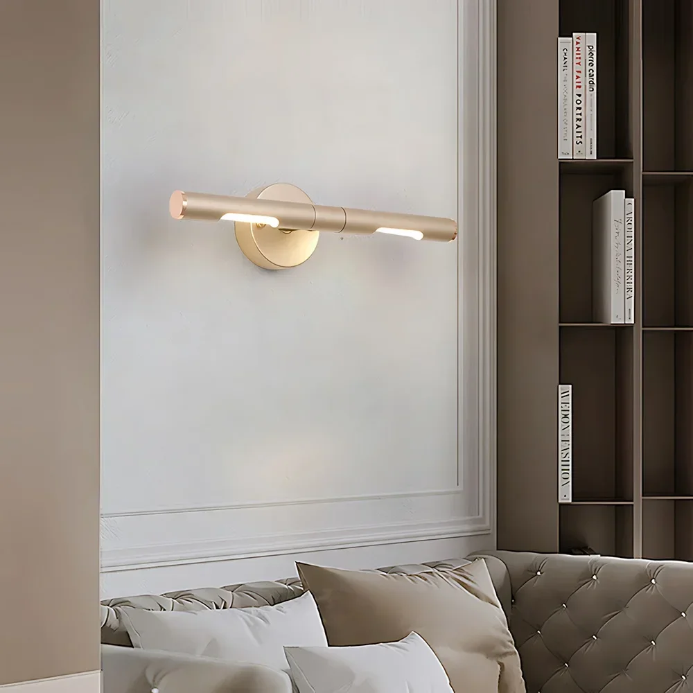 modern Nordic Mirror Led Front Light Wall Lamp For Stairway Bathroom Washstand Porch Restroom Hallway Gallery Wall Sconce