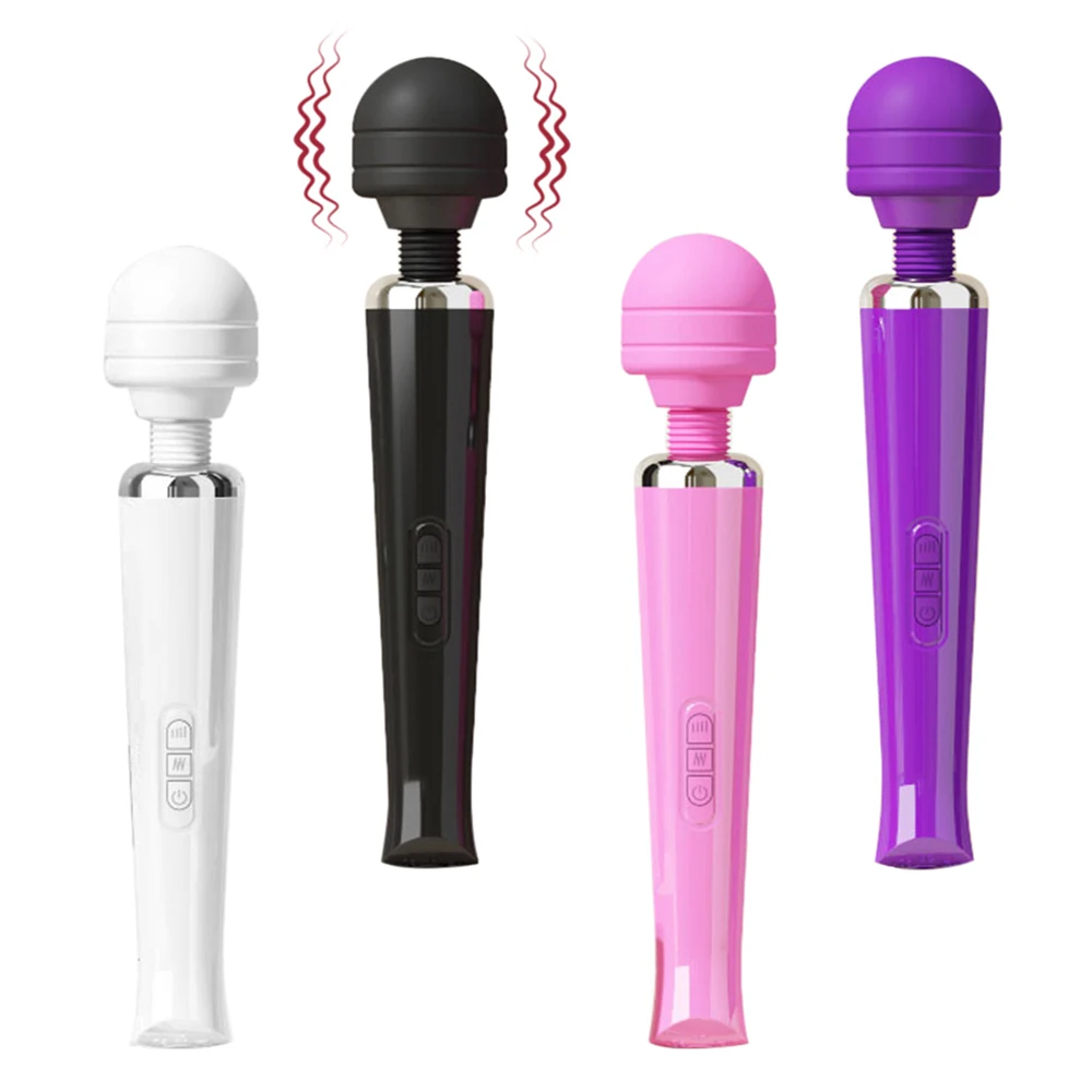 Powerful Big Magic Wand Vibrator Sex Toys for Women Masturbator Clitoris Stimulator G-spot Dildo Vibrator AV Sex Toys for Adults