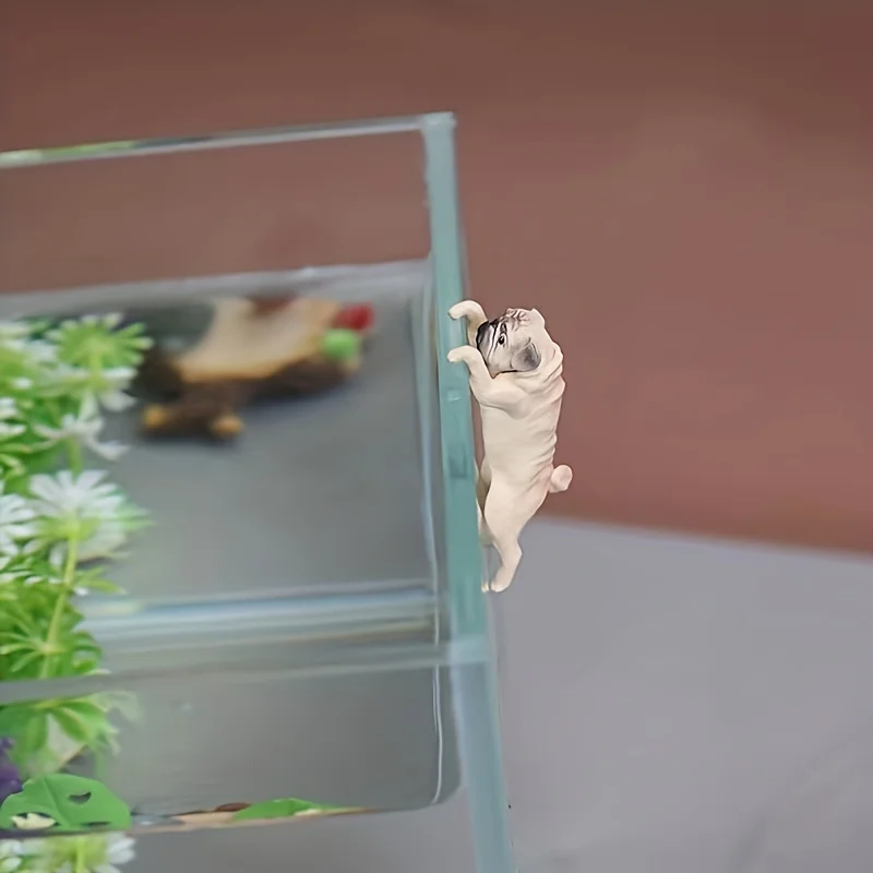 3PCS Fish Tank Landscape Decoration Small Doll Fish Tank Edge Decoration Creative Landscape