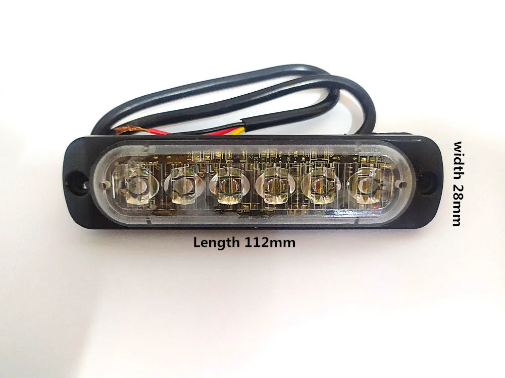 

Bight 18W Led ultrathin surface mount Strobe warning light,Grille Emergency flash lamp,waterproof,2pcs/1lot