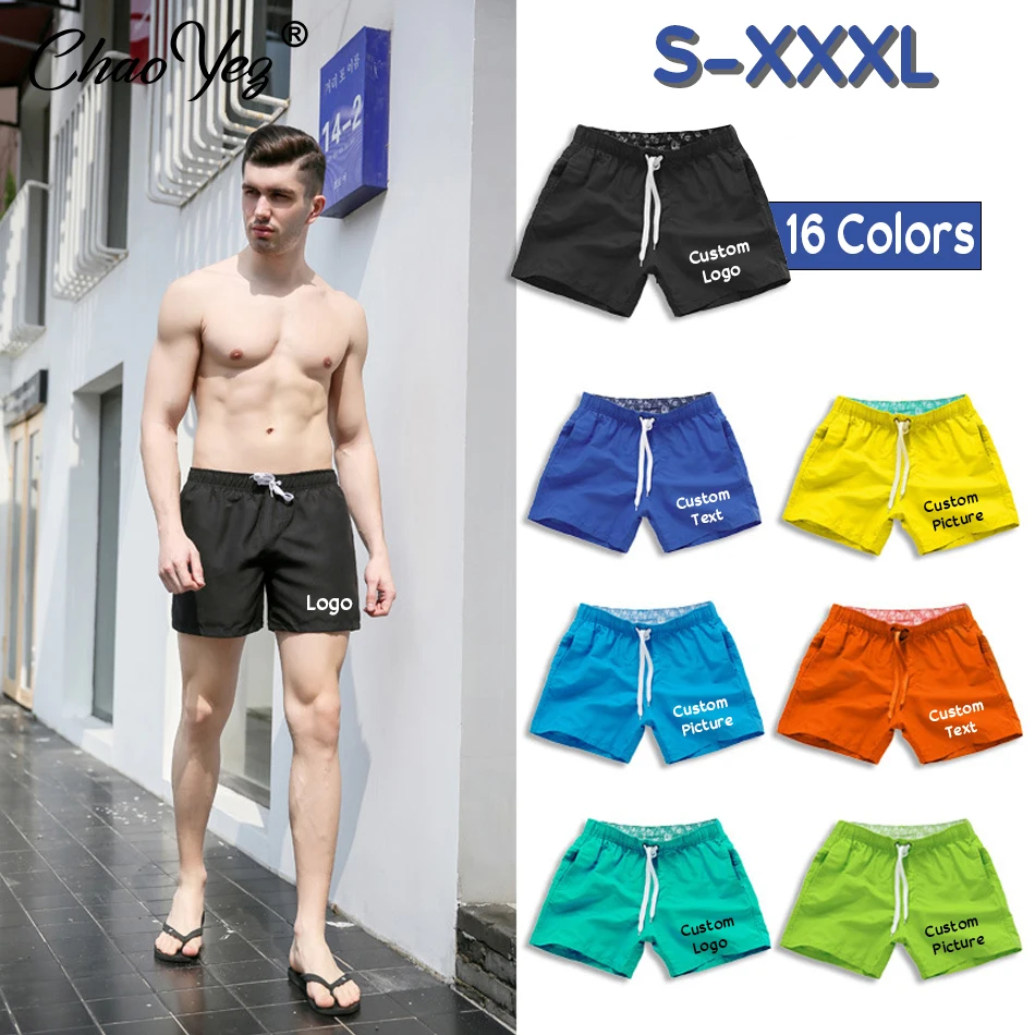 

Pocket Quick Dry Swimming Shorts For Men Swimwear Man Custom Logo Swimsuit Swim Trunks Summer Bathing Beach Wear Surf Boxer Brie